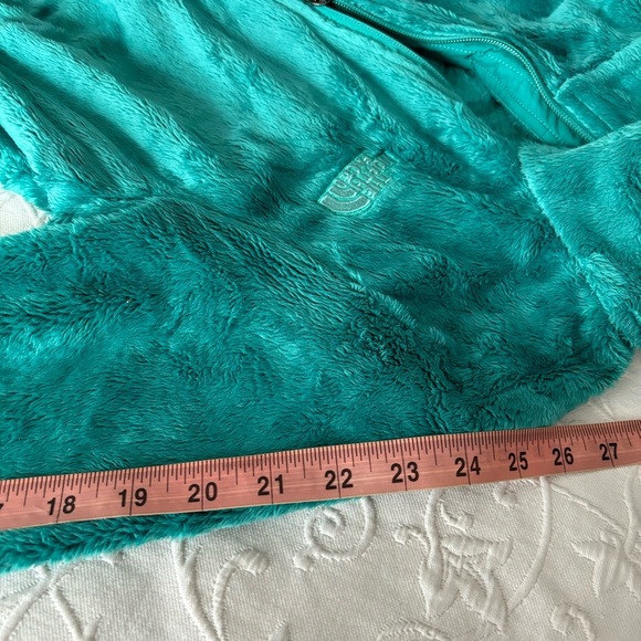 The North Face Full Zip Osito Fleece Jacket Women’s Porcelain Green Small - Picture 7 of 12